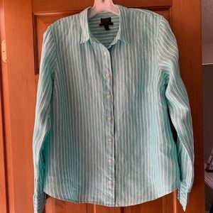 J.Crew x Baird McNutt Linen Button-Up